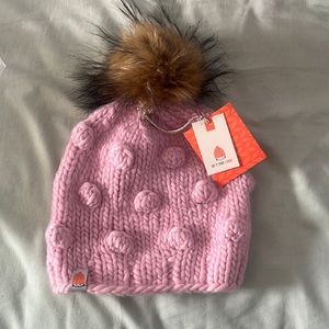 Sh*t that I knit Campbell beanie in blush